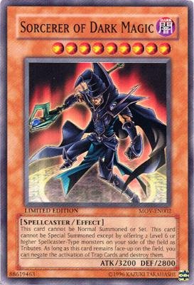 YuGiOh GX - Sorcerer of Dark Magic MOV-EN002 Promo Card [Toy]